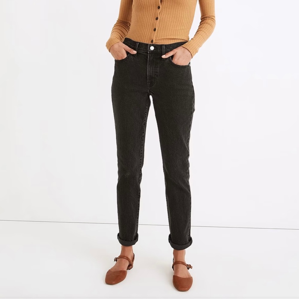 Madewell The Slim Boyjean in Lunar Wash